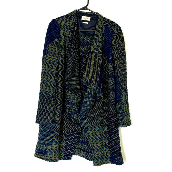ba&sh Ilda Open Waterfall Long Sweater Jacket Size Medium EUC - Picture 1 of 8